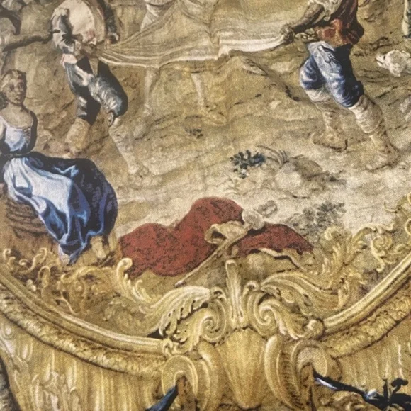 NWT! RARE! D&G Dolce & Gabbana ITALY RENAISSANCE Roman Empire Print Skirt 42